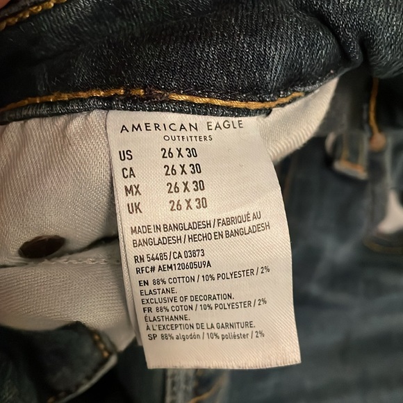 Boys American Eagle Skinny Flex Jeans - Picture 4 of 5